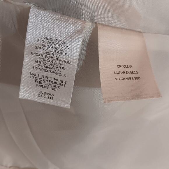 JONES NEW YORK Cotton Floral Dress 20W Romantic Event Dressy Feminine BlackWhite - Picture 11 of 11